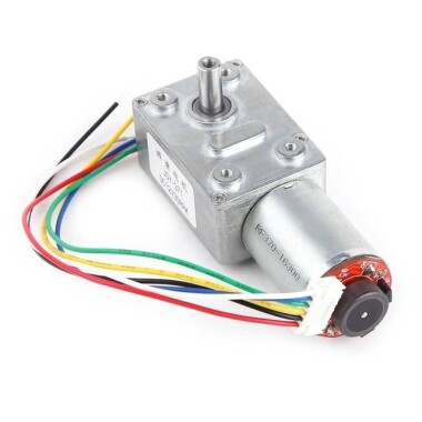 5840-3650.24V 10RPM Fırçasız DC Sonsuz Dişli Düşürücü Motor - Görsu Elektronik