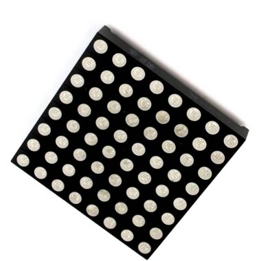 8x8mm RGB 64 Led Dot Matrix Gösterge 5mm CA - Görsu Elektronik