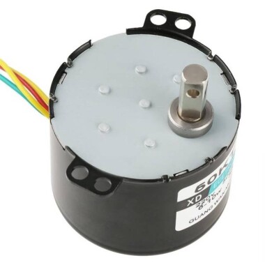 AC 110V 6W 50RPM 50KTYZ Senkron Motor Kalıcı Mıknatıslı - Görsu Elektronik