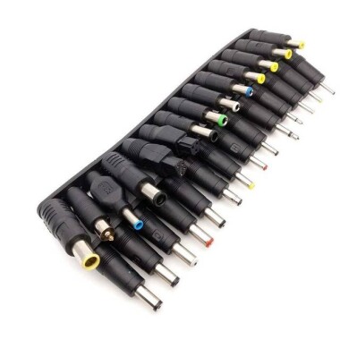 DC Adaptör 5.5x2.1mm Çoklu Tip Erkek Jak Konnektörü - Görsu Elektronik