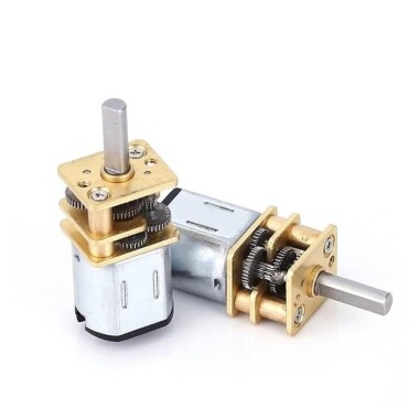 GA12-N20 12V 4000RPM Mikro DC Redüktörlü Motor Kablolu Encoder - Görsu Elektronik