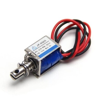 JF-0520B DC36V 4N 10mm Geçirgen Elektromıknatıs Kilit - Görsu Elektronik