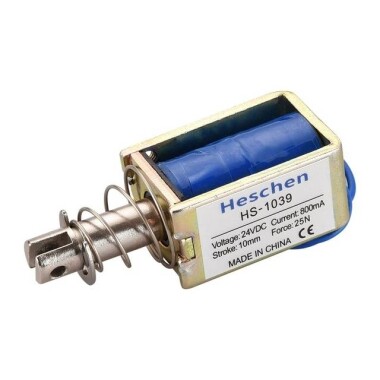 JF-1039 24V DC 25N 10mm Çerçeve Tipi Elektromıknatıslı Kilit - Görsu Elektronik