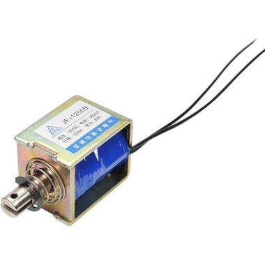 JF-1250B 6V DC 60N 10mm Geçirgen Elektromıknatıs Kilit - Görsu Elektronik