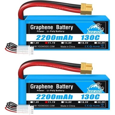 Kırmızı 2200MAH 3 S 11.1 V 35C Yüksek Güç Yüksek Kaliteli Model Uçak LIPO Pil XT60 Dişi - Görsu Elektronik