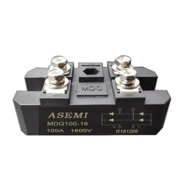 MDQ100-16 100A 1600V Single Faz Bridge Rectifiers Diyot Modül - Görsu Elektronik