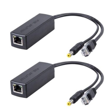 Mirco USB 100M PoE Ayırıcı 48V - 12V 1A 00 - Görsu Elektronik