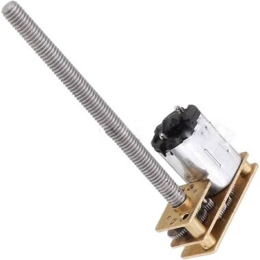 N20-M4 X 55 6V 150RPM Kaba ve Uzun Redüktörlü Motor N20 Vidalı Dişli Motor Minyatür Dişli Motor - Görsu Elektronik