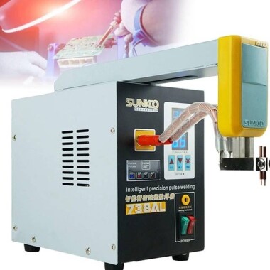 SUNKKO 738AL 18650 Pil Darbe Nokta Kaynakçı + 73LB Kaynak Kolu + 70BN Kaynak Kalemi US Fişli 110V - Görsu Elektronik