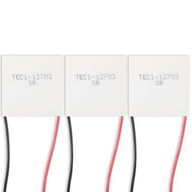 TEC1-7105 6V 23W TEC Termoelektrik Soğutucu Rastgele Çizgi Renk Boyutu:30x30mm - Görsu Elektronik