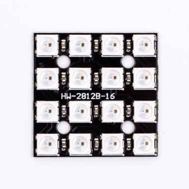 WS2812B 4x4 RGB LED Modülü - Görsu Elektronik