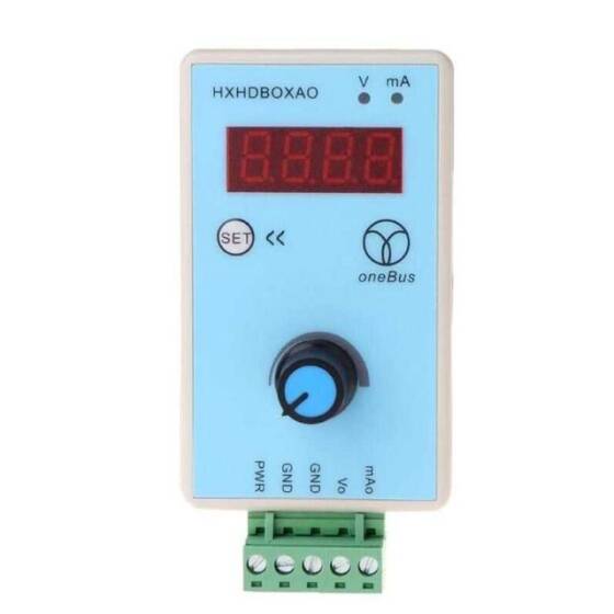 0-10V yada 0-20mA Sinyal Jeneratörü Analog Dönüştürücü - 1