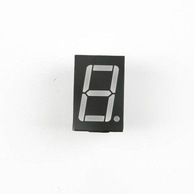 0.56 İnç Kırmızı 1 Haneli 7 Segment Led Gösterge 10 Pin Ortak Katot (CC) - 4