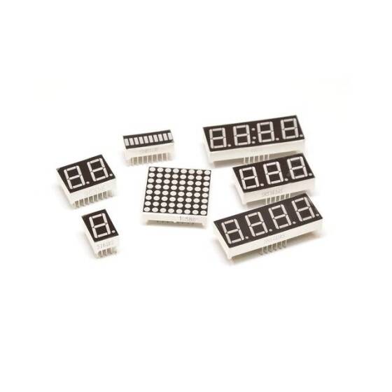 0.56 İnç Kırmızı 3 Haneli 7 Segment Led Gösterge CC 12 Pin - 4