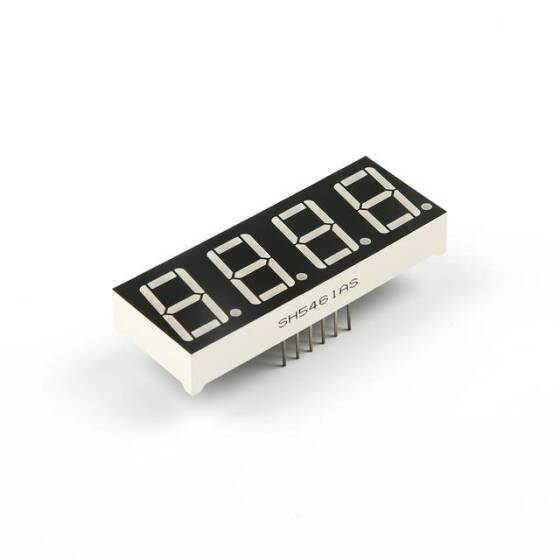 0.56 İnç Kırmızı 4 Haneli 7 Segment LED Gösterge CC 12 Pin - 2
