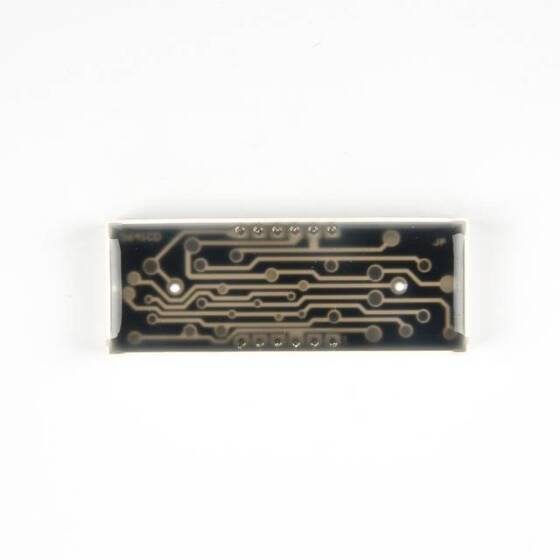 0.56 İnç Saat Kırmızı 4 Haneli 7 Segment Led Gösterge CC 12 Pin - 6