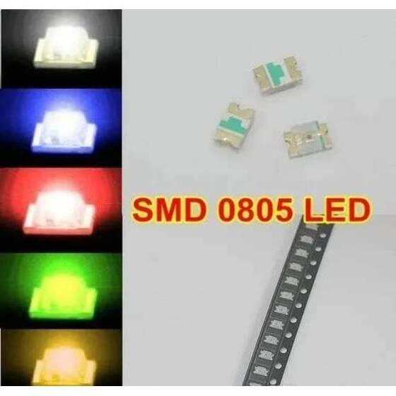 0805 (2012) Buz Mavisi SMD LED - 3