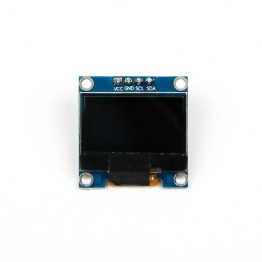 0.96 inç I2C IIC OLED LCD Modül 4 Pin Beyaz SSD1306 Çip (VCC GND) - 9