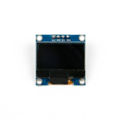 0.96 inç I2C IIC OLED LCD Modül 4 Pin Beyaz SSD1306 Çip (VCC GND) - 10