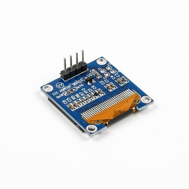 0.96 inç I2C IIC OLED LCD Modül 4 Pin Mavi SSD1306 Çip (GND VCC) - 1