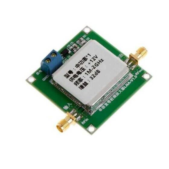 1-2000MHz 32dB LNA RF Geniş Bant Amplifikatör Modülü - 1