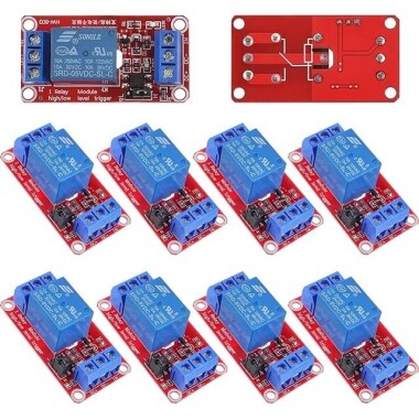 1 Kanal Röle Modülü 12V Yüksek Ve Düşük Seviye Tetikleyici Röle Kontrolü - 1