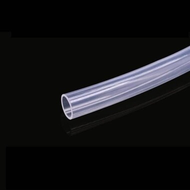 1 Metre Sarı Esnek Kauçuk Şeffaf Hortum - Slikon Tüp ID 8mm X 10mm OD - 4
