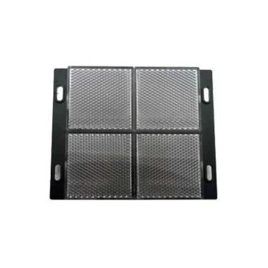 100x100mm Reflektör / Mesafe Sensörleri Uyumlu - Siyah - 1