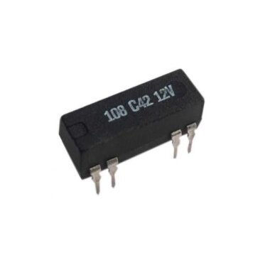108 C42 12V Reed Röle Tek Kontak C/O 12VDC 0.25A - elfein