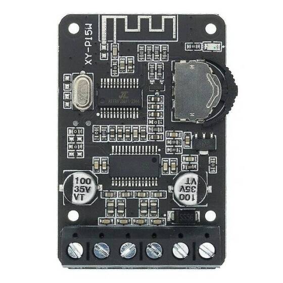 10W/15W/20W Stereo Bluetooth Güç Amplifikatörü Kurulu 12V/24V Yüksek Güçlü Dijital Amplifikatör Modülü XY-P15W - 1