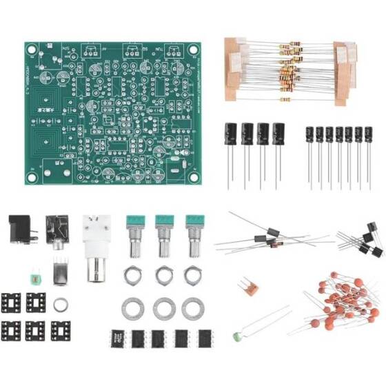 118MHz ~ 136MHz Havacılık Bant Alıcı Kiti Yüksek Duyarlı Hava Radyo DIY Kiti - 1