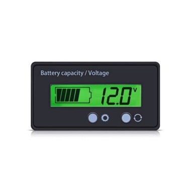 12-84 V Pil Gücü Göstergesi Ölçer Lityum Pil Kurşun-asit Pil Güç Göstergesi GY-6GS Yeşil 3 Dize Lityum Pil - 1