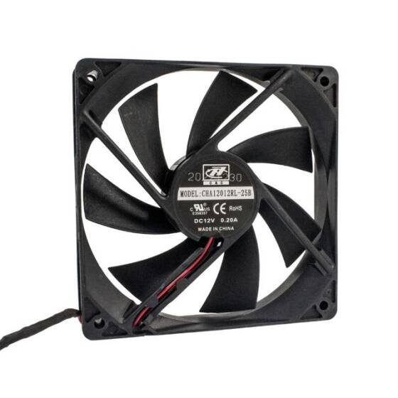 120x120x25mm 12V 0.20A Fan 2 Kablolu - 1