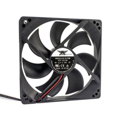 120x120x25mm 12V 0.25A Fan 2 Kablolu - 1