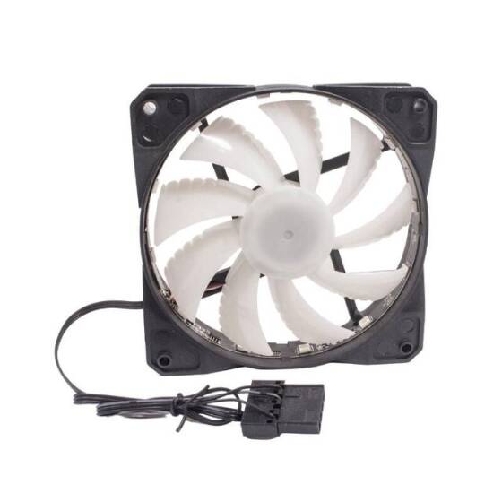 120x120x25mm 12V 0.45A RGB Işıklı Bilgisayar Kasa Fanı - 2