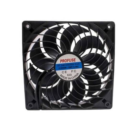 120x120x25mm 220V 0.09A Fan 2 Kablolu - 1