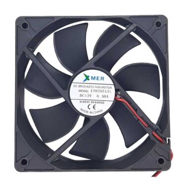 120X120X38mm 220V 0.14A 2P XMER Metal Fan - XMER