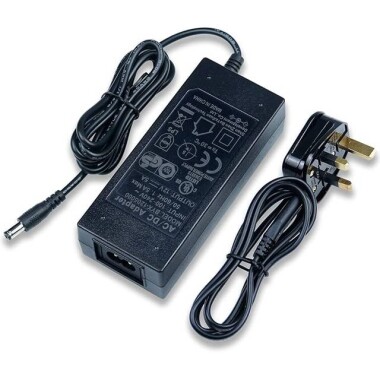 1.2M Kablo 3 Pin 12V 5A Adaptör Şerit Led Güç Kaynağı US Fişli - 1