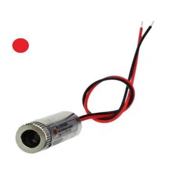 12mm 650nm 5mw Kırmızı Nokta Kafalı Lazer (Dc 3-5V) - 1