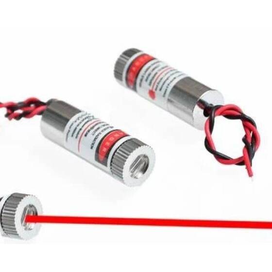 12mm 650nm 5mw Kırmızı Nokta Kafalı Lazer (Dc 3-5V) - 2