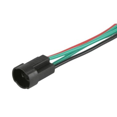 12mm Işıklı Metal Buton Soketi - WDELE