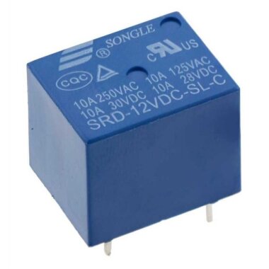 12V 10A Röle 5 Pin - 1
