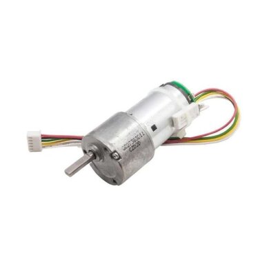 12V 20Rpm 33mm Redüktörlü ve Encoderli Dc Motor - Görsu Elektronik