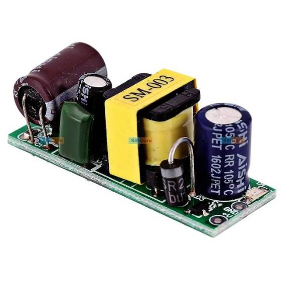 12V 300mA Güç Kaynağı Modülü Düşük Güç 12V 0.4A 5W LED Sabit Gerilim - 1