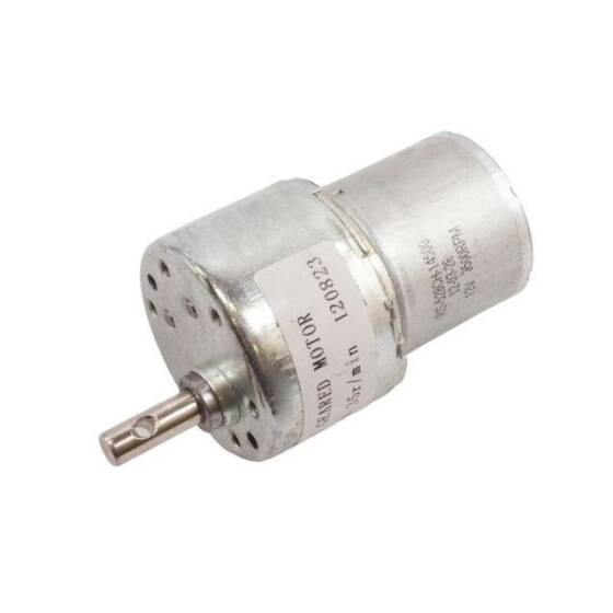 12V 35Rpm 41mm Redüktörlü Dc Motor - 1