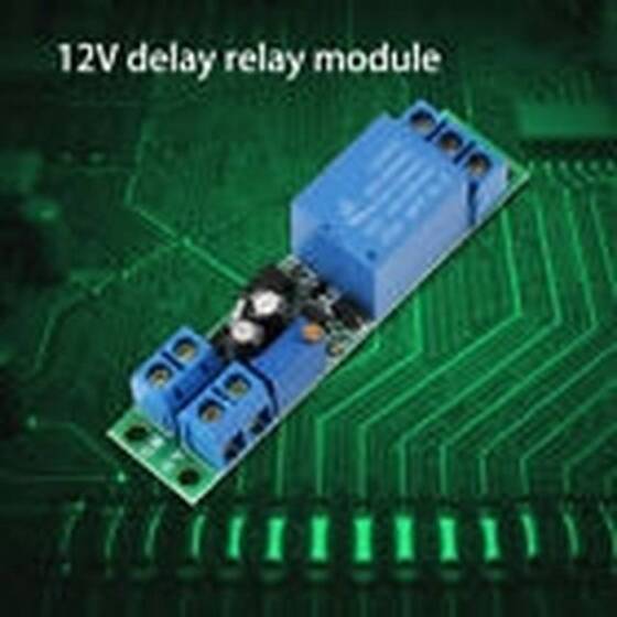 12v Ayarlanabilir Gecikme Zamanlayıcılı Röle Modülü - 4