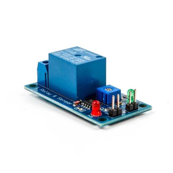 12V Röle Modüllü Yağmur Damlası Algılama Sensörü Modülü - 2