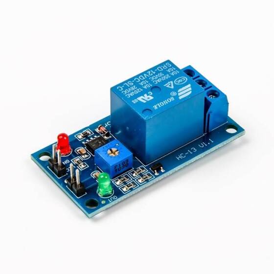 12V Röle Modüllü Yağmur Damlası Algılama Sensörü Modülü - 6