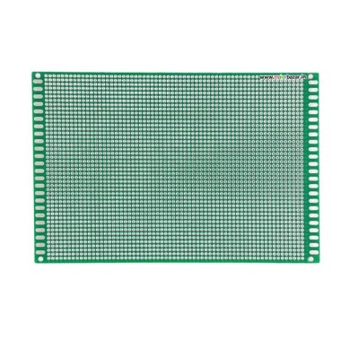 12x8cm Çift Yüzlü Delikli Pertinaks - Prototip PCB - 3