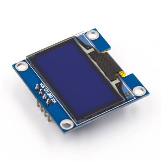 1.3 inç I2C IIC OLED LCD Modül 4 Pin Beyaz SH1106 Çip (VCC GND) - 6